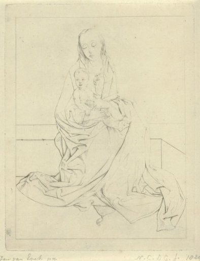Study of a Madonna with Child