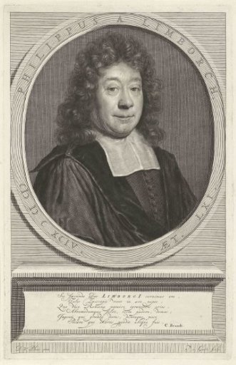 Portrait of Philippus van Limborch aged 61