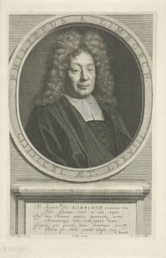 Portrait of Philippus van Limborch aged 78