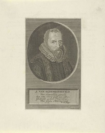 Portrait of Johan van Oldenbarnevelt