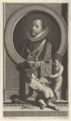 Portrait of King James I of England