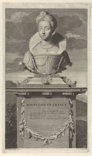 Bust of Magdalena of Valois, Queen of Scotland