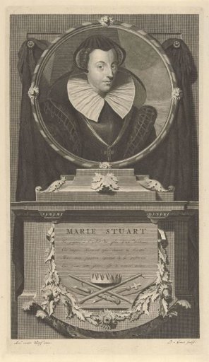 Portrait of Queen Mary Stuart of Scotland