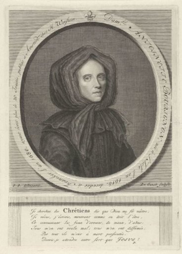 Portrait of Antoinette Bourignon