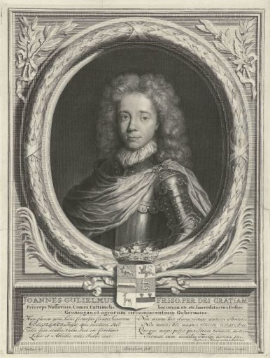 Portrait of Johan Willem Friso