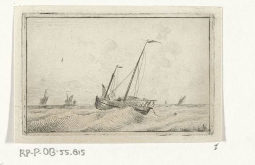 Ship on waves