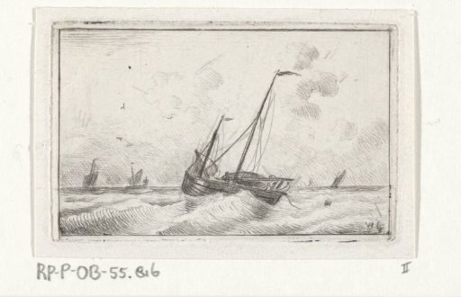Ship on waves