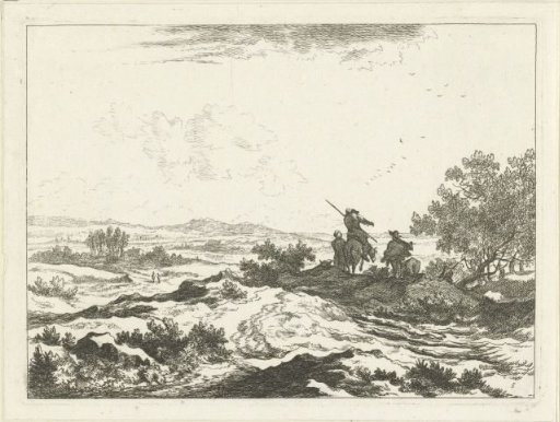 Landscape with Shepherds on a Hill