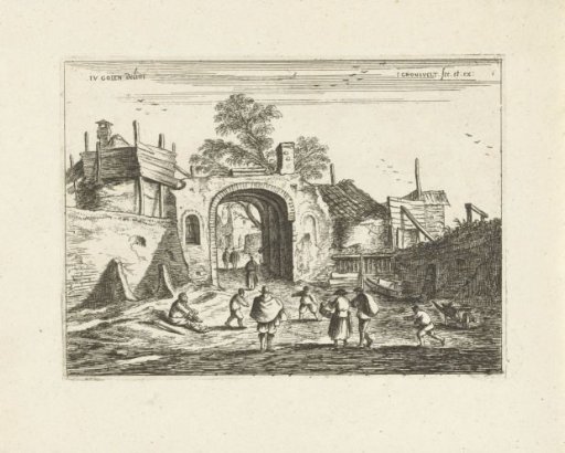View of city gate