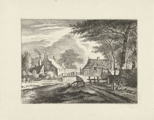 Landscape with a village
