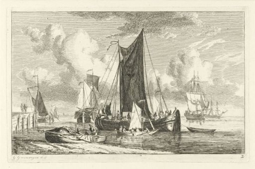 Various Ships on Still Water