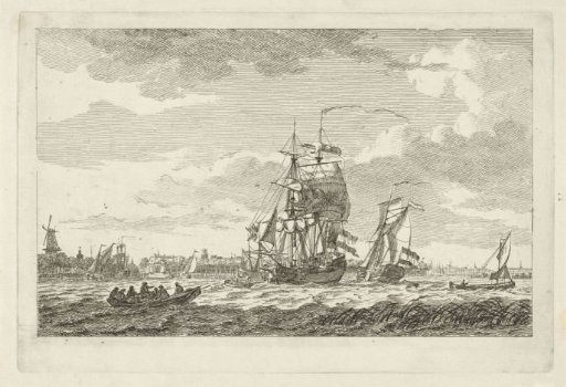 View of Rotterdam Seen from the Maas
