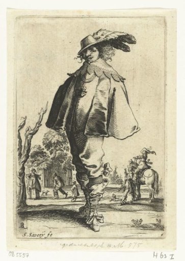 Standing cavalier