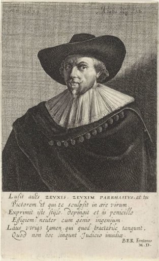 Portrait of the writer Jan Hermansz Krul