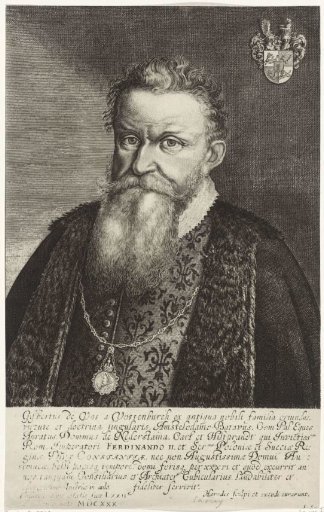Portrait of Gijsbertus de Vos van Vossenburch, physician
