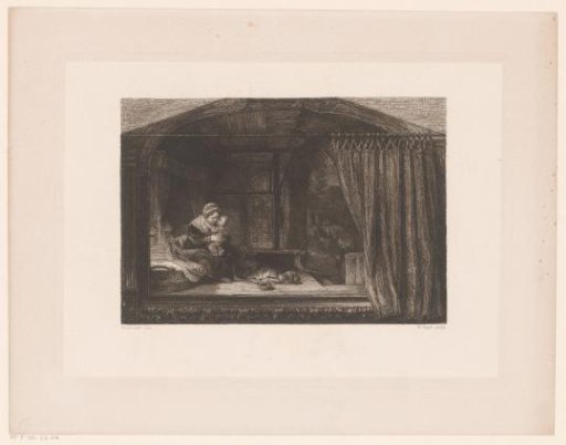 Holy Family in an Interior