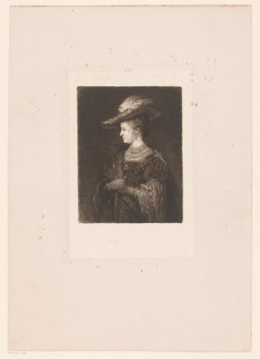 Portrait of Saskia van Uylenburgh
