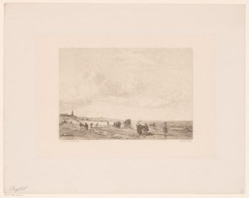 View of the Beach at Scheveningen