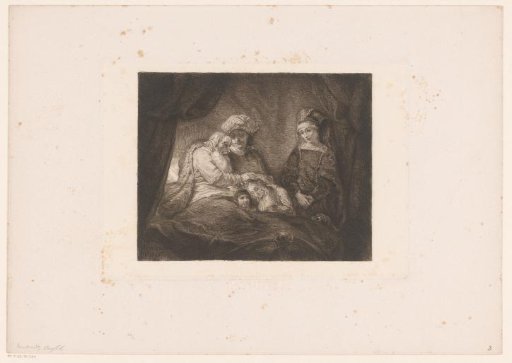 Jacob Blessing Ephraim and Manasse