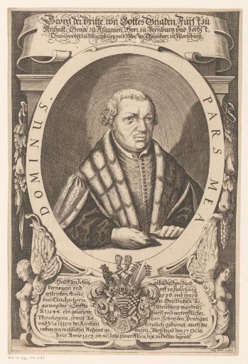 Portrait of Georg III, Prince of Anhalt-Dessau