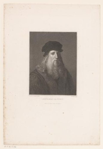 Portrait of Leonardo da Vinci