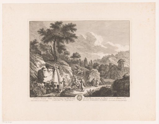 Landscape with Fountain near Meulan