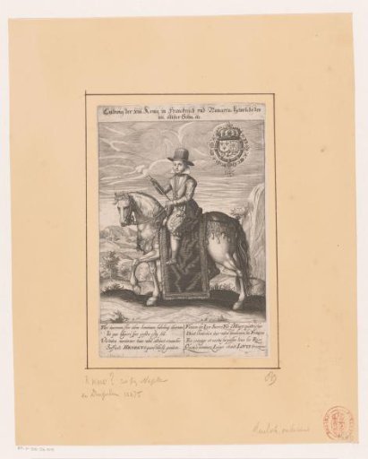 Equestrian Portrait of Louis XIII as a Child