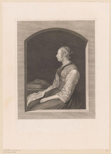 Seated Young Woman, Possibly Gesina ter Borch