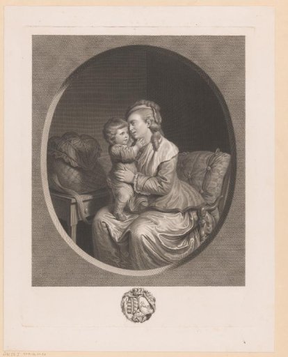 Woman with a Child on Her Lap