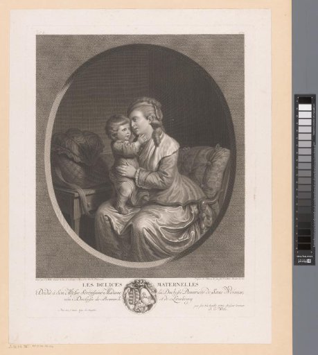 Woman with a Child on Her Lap