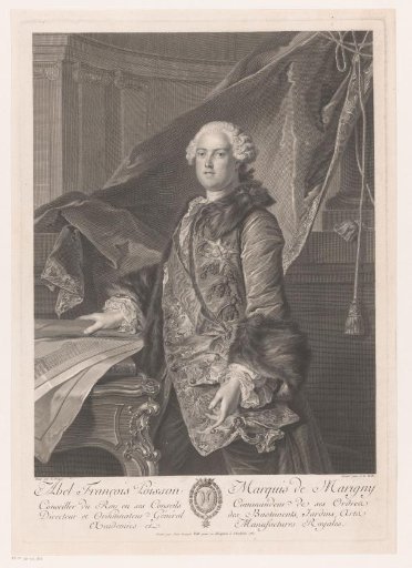 Portrait of Abel François Poisson, Marquis de Marigny