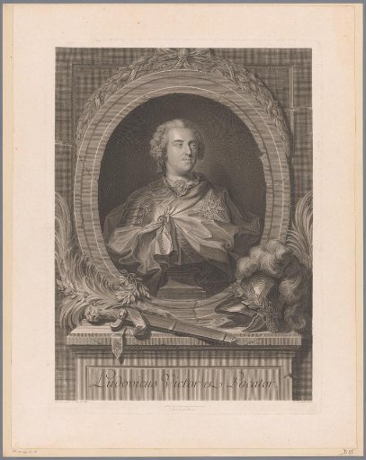 Portrait of Louis XV, King of France