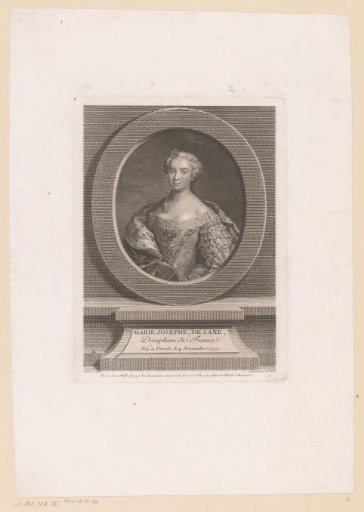 Portrait of Maria Josepha of Saxony