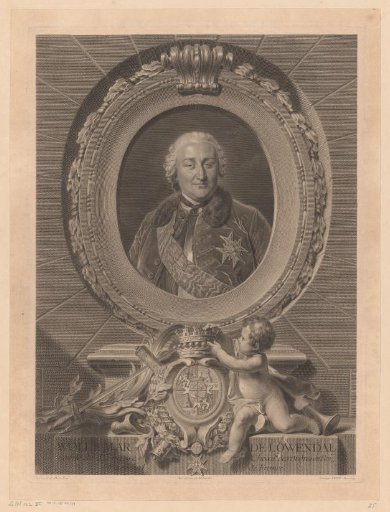 Portrait of Ulrich van Löwendal