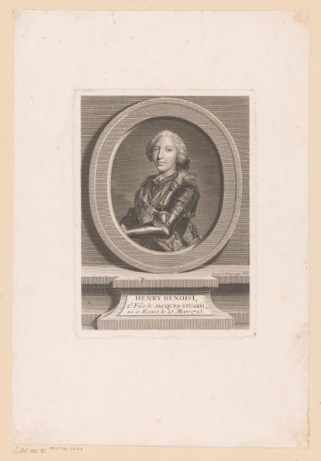 Portrait of Henri Benoît Stuart