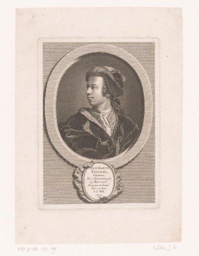 Portrait of Johann Martin Preissler