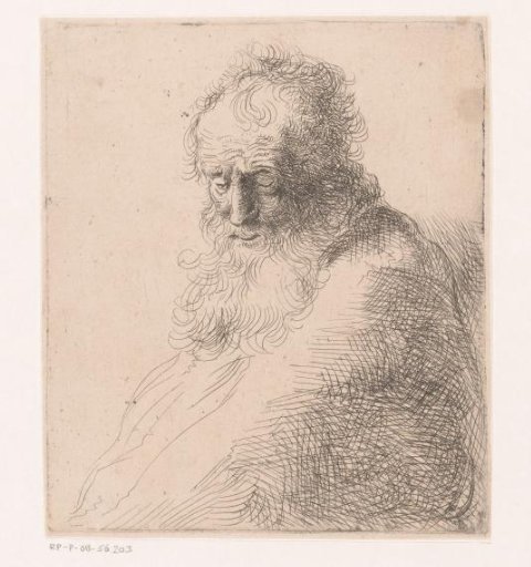 Bust of an Old Man with a Beard