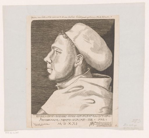 Portrait of Martin Luther