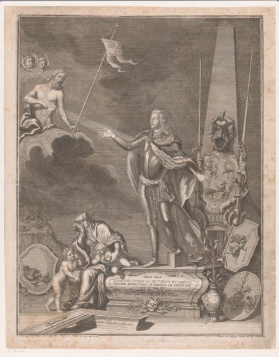 Monument with Heinrich II von Reuß-Obergreiz