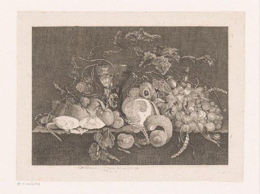 Still Life with Fruit and Oysters