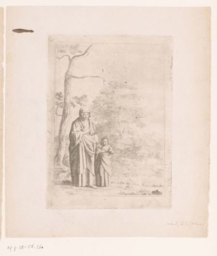Woman and a reading girl