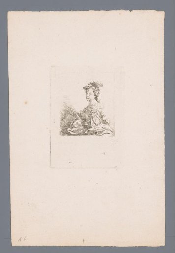 Elegant young woman