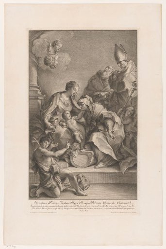 Mary with Child, accompanied by Saint Anne, Saint Zeno, Saint Anthony and John the Baptist