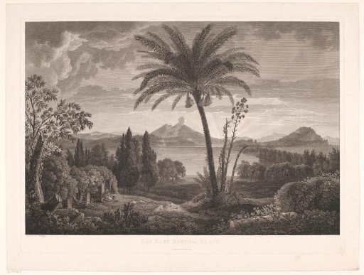 View of a Lake near Naples
