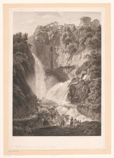 View of the Grotto of Neptune in Tivoli