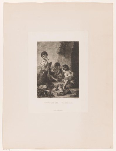 Children Playing Dice