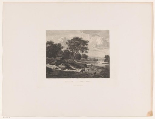 Landscape with Shepherd and Flock