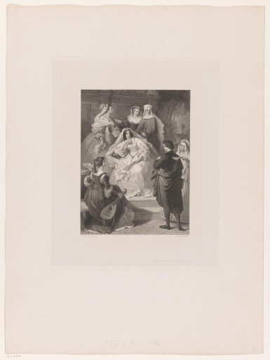 Torquato Tasso before Eleonora d'Este and Her Retinue