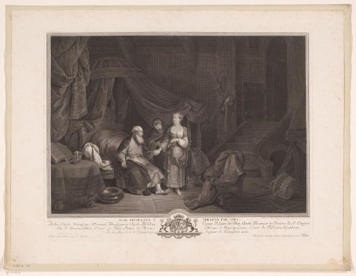 Sarah presents Hagar to Abraham