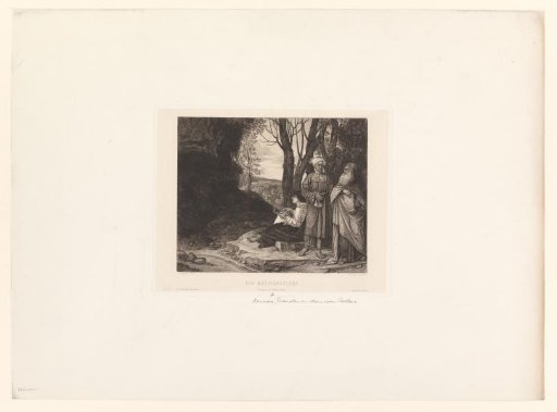 Aeneas, Evander, and Pallas in a Landscape